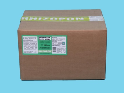 Ukorzeniacz Rhizopon chryzotop zielony 0,25% 10 kg