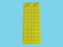Tablica klej sygnalizacyjna żółta [10x25cm] 10 szt. +druciki