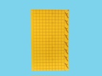 Tablica klej sygnalizacyjna żółta [40x25cm] 250szt